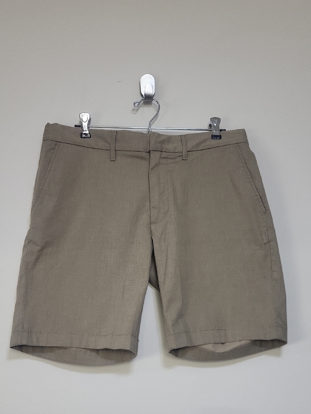 NORDSTROM Tech-Smart Slim Fit Brown 8" Inseam Shorts